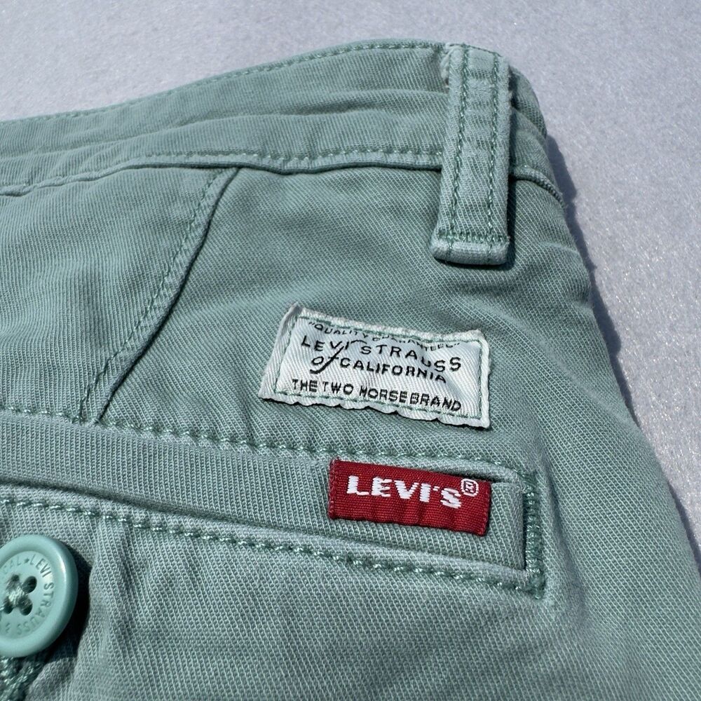 Levi's XX‎ Chino Slim Taper Pants Sage Green Men's W29 L32 - Picture 16 of 16